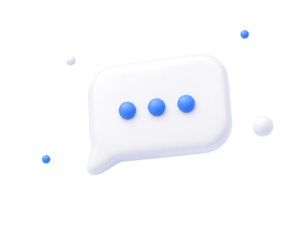 Illustration of a chat bubble